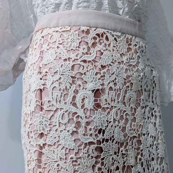 | Women's | French Connection | Lace Pencil Skirt | US 10 - Picture 8 of 9